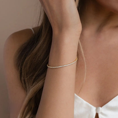 Classic Crystal Tennis Bracelet