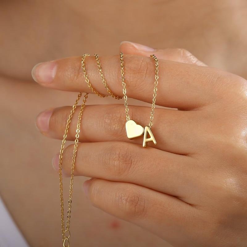 Subtiele Initiaal Hart Armband